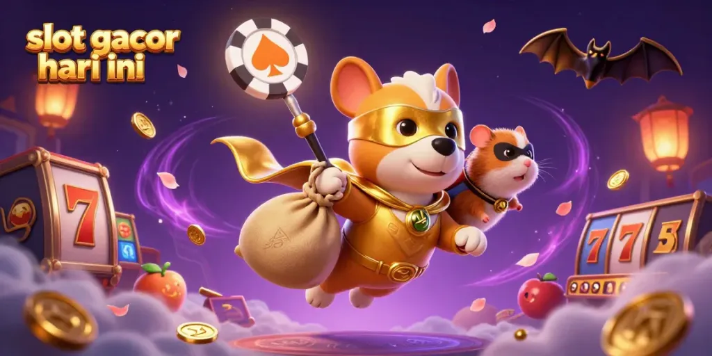 Experience the thrill of slot gacor hari ini with vibrant characters and dynamic casino elements!