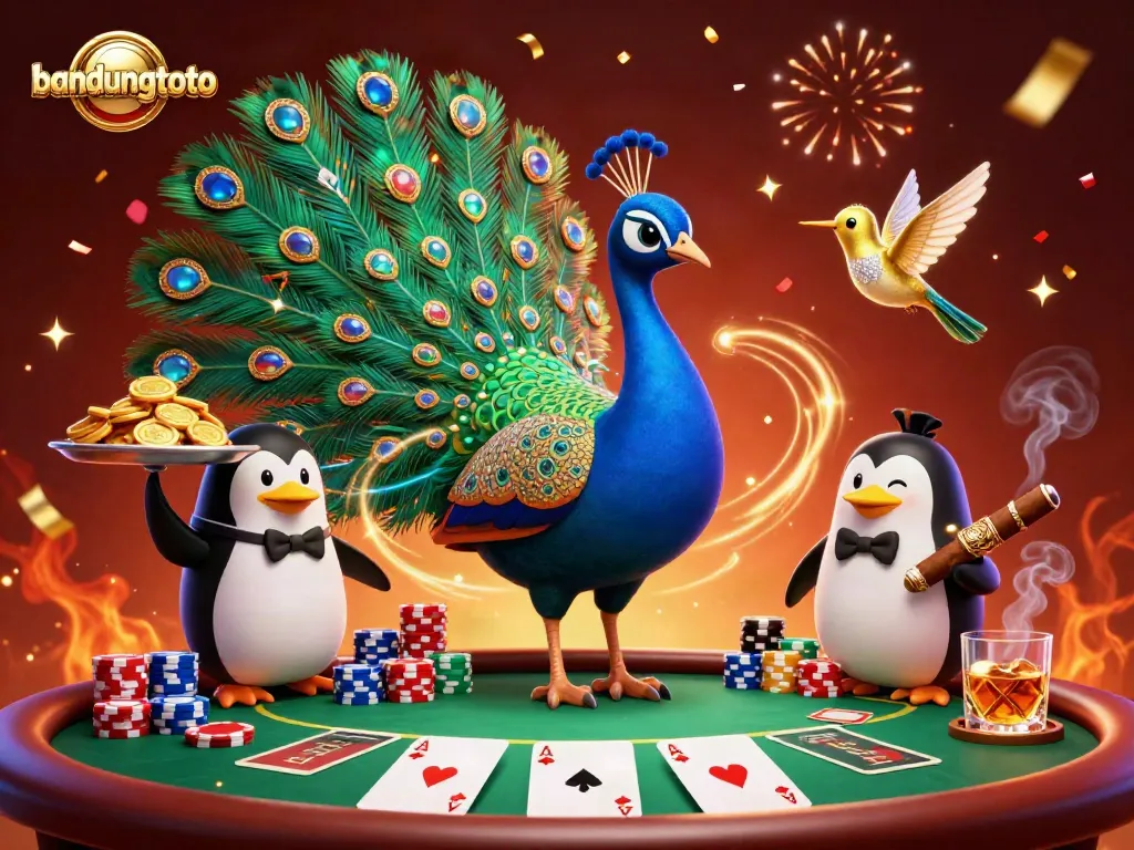 Experience thrilling gameplay at bandungtoto with vibrant casino elements and dynamic characters.