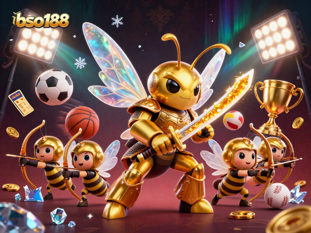 Experience thrilling gaming action with bso188's dynamic casino illustration featuring unique characters.