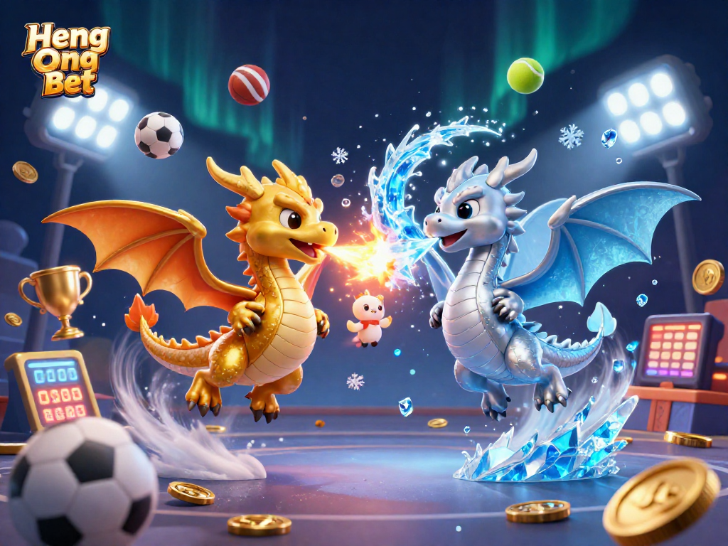 Experience immersive gameplay at Heng Ong Bet with dynamic dragons and sports action