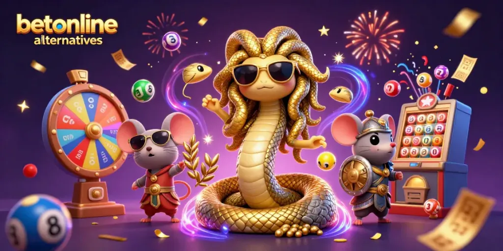 Experience dynamic gaming action with betonline alternatives featuring vibrant lottery elements.
